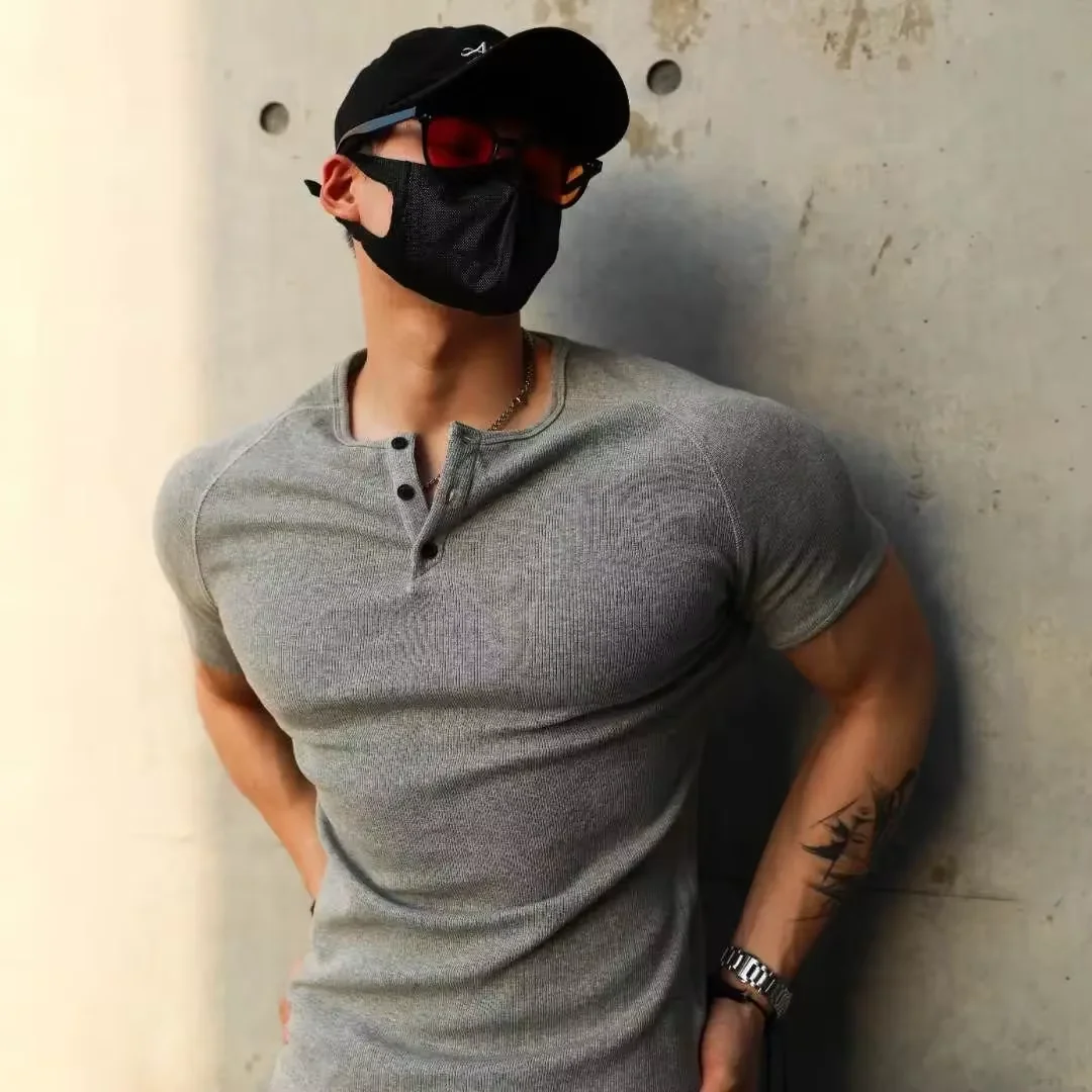 تي شيرت صيفي للرجال، قميص كاجو - مراجعة Muscle Tee Workout وسعره