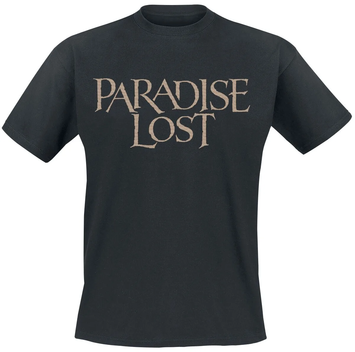 Camiseta con estampado de doble cara Paradise Lost Celtic Knot Thorn Totem, camiseta informal 100% algodón de color neutro, ropa de calle gótica de metal