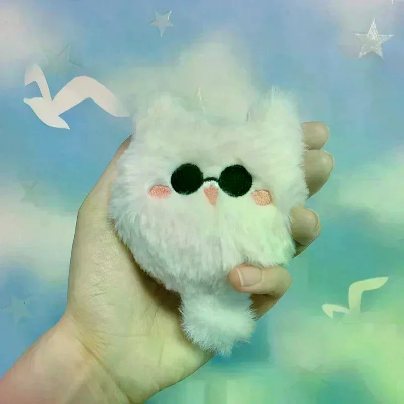 Anime Jujutsu Kaisen Gojo Satoru Cat Plush Toy Cute Embroidery Plush Stuffed Animals Dolls Pendant Cartoon Toys For Kids Gift