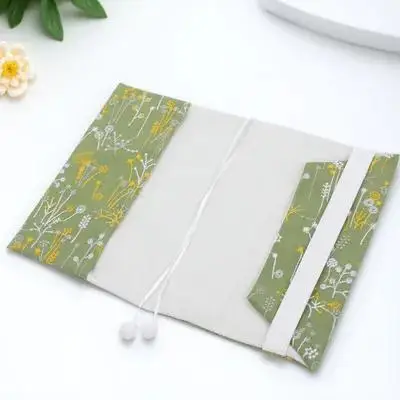 

Creative Reusable Fabric Cover A5 Cloth Art Notebook Cover For Textbooks Hardcovers Anti-Wear Tear Resistant