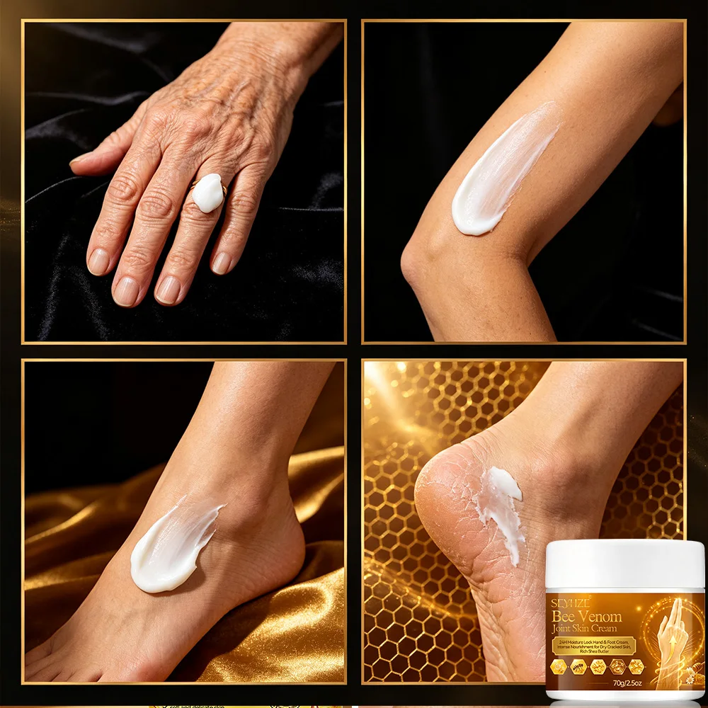 SEYHZE Hand & Foot Cream – with Shea Butter, Aloe, Urea. 48H hydration, nourishes extremely dry skin.  Suitable for all genders