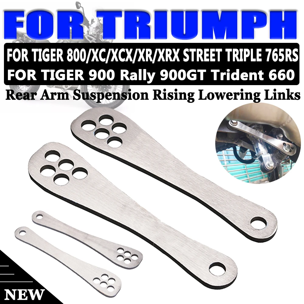 

Motorcycle Rear Arm Suspension Cushion Lever Rising Lowering Links For TRIUMPH TIGER 900 Rally 900GT Trident 660 TIGER 800 XC XR