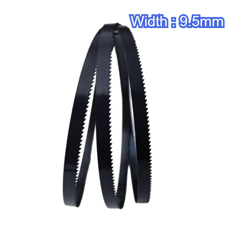 شفرة المنشار الحزامي عالية الجودة طول 1575X6.35/9.5/3.2WideX6T 10T 14T 12T أدوات القطع لقطع الخشب الصلب وشفرة المنشار البلاستيكية