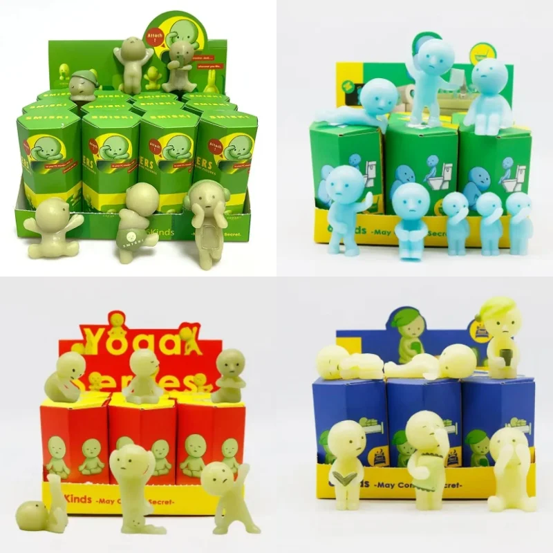 

Hot Selling Mini Blind Box Bedroom Fitness Toilet Many Theme Luminous Doll Ornaments Ideal Gift for Home Toys Gift