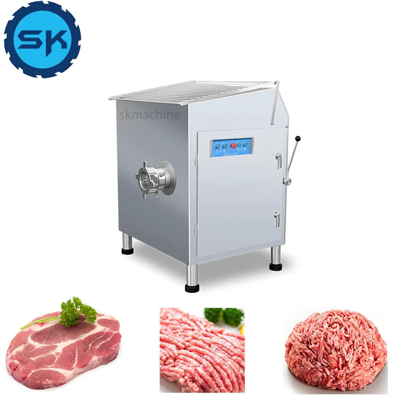 Electric Meat Grinder Stainless Steel Commercial Automatic Home Use High Capacity