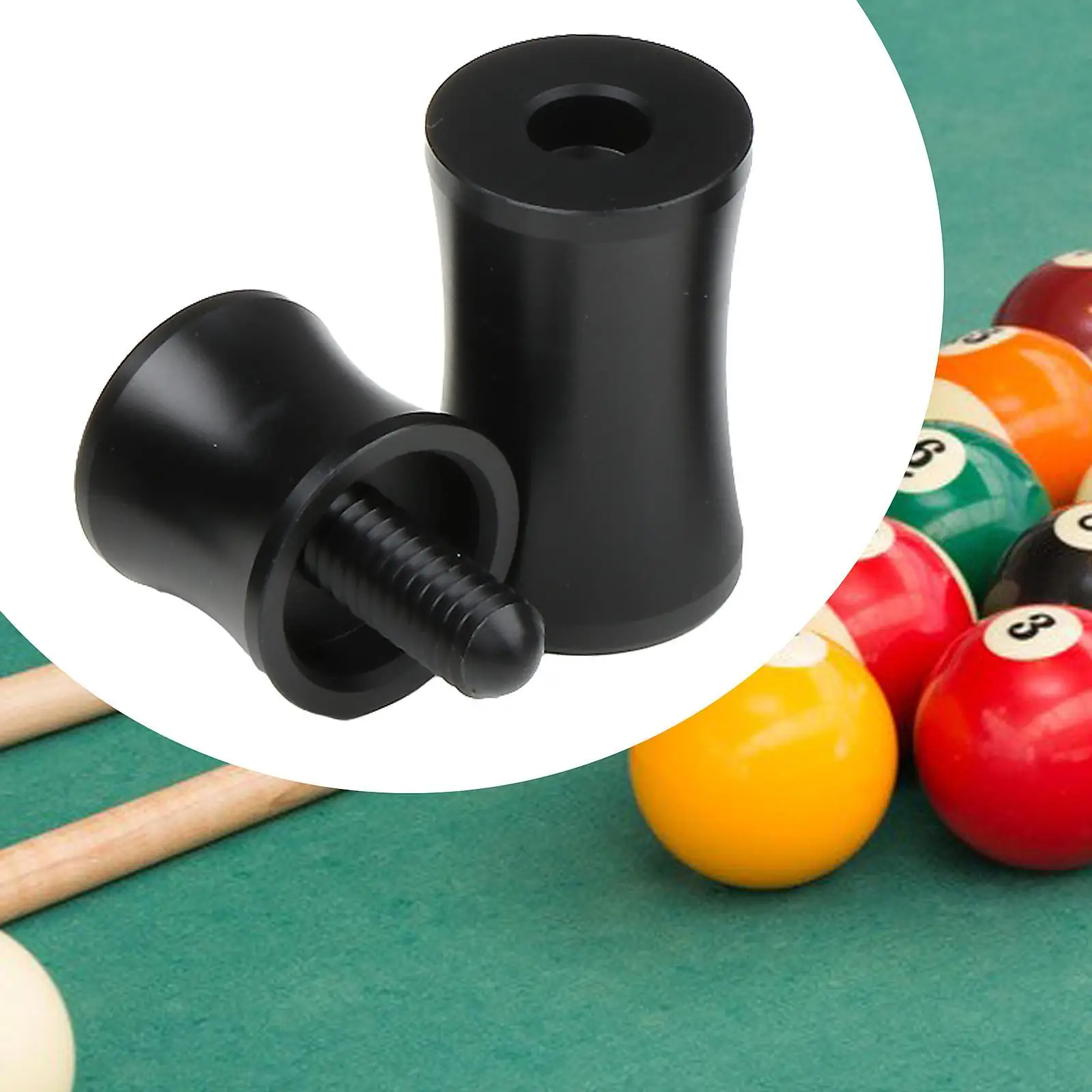 Pool Cue Joint Protector Bottom Cover Pool Cue Joint Thread Cap 3/8x10