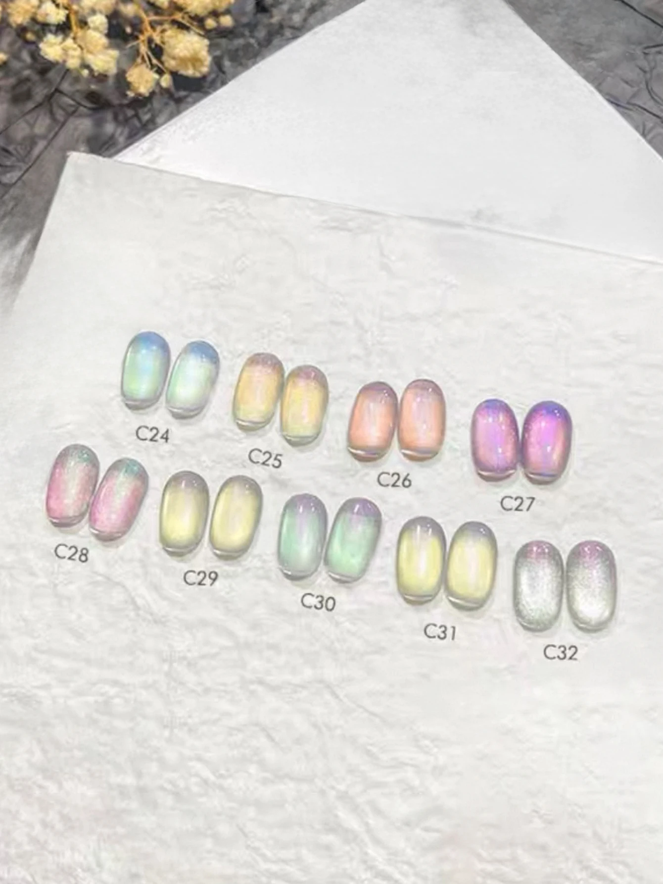 1-9개 12ml 레인보우 오로라 캣아이 마그네틱 젤 네일 폴리쉬 네일 아트 매니큐어 바니쉬 세미 퍼머넌트 소크 오프 UV 젤 네일 용품