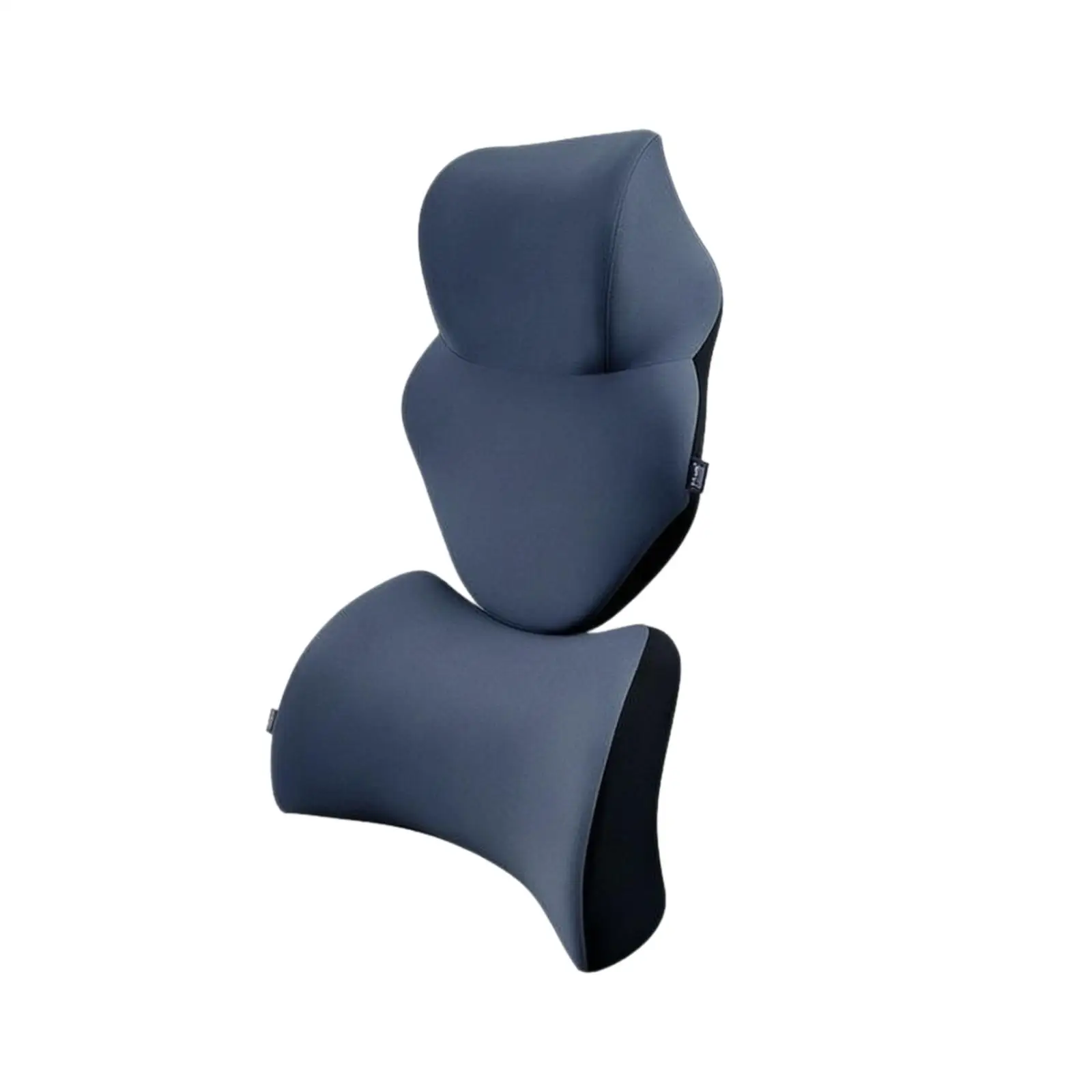 Office Chair Back Cushion with Contoured Head Support for Working Reading Relaxing Neck Pain Relief