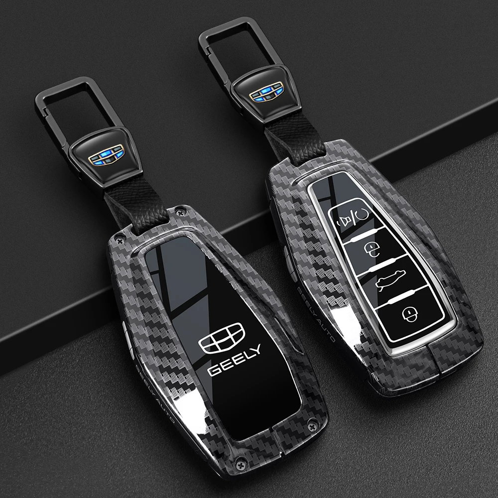 

Car Smart Key Cover Case for Geely Coolray X6 Geometry C Emgrand Global Kulrey Hawk GX7 Okavango Remote Auto Accessories
