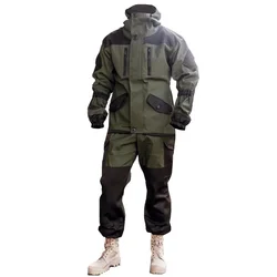 GORKA-5 Combat Suit Set SMTP E7 Outdoor Hunting Combat Suit for Russian Men's Jacket Combat Suit Hunting Work Uniform