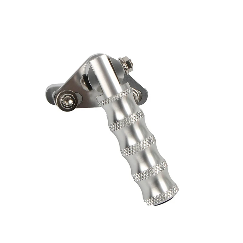 Super Sale Motorcycle Footrests Highway Rotatable Folding Foot Pegs 22-28mm for BMW R1200GS ADV R1250GS LC S1000XR F900R Black