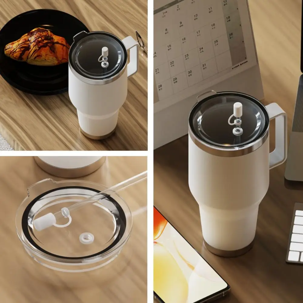 أطراف سيليكون غطاء قش ، مقاوم للأتربة ، أغطية قش قابلة لإعادة الاستخدام ، أغطية علفية ، ملحقات أكواب Yeti و Stanley ، 40 أونصة ، 30 أونصة