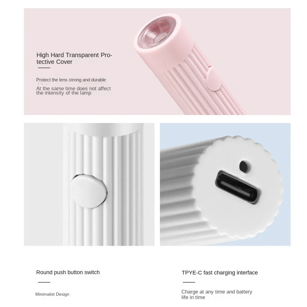 Mini UV/LED-pennenstijl nageldroger Gelnagels Snel uithardende UV Led-lamp Handheld UV-licht Nail Art Tools