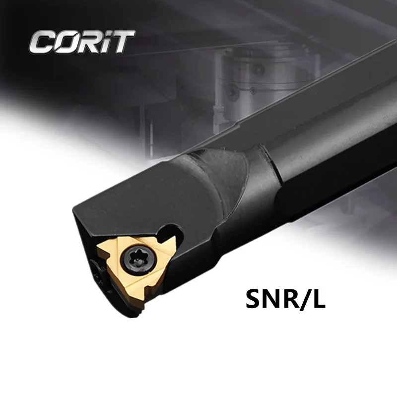 

CORIT SNR/L Thread Turning Holder Internal CNC Thread Cutter Bar with Carbide Insert 16IR Metal Cutter SNR/L0016Q16 SNR/L0020R16