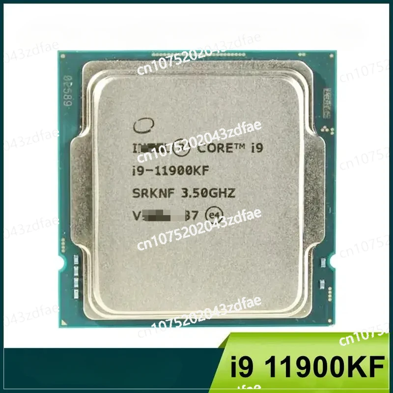 In-tel Core i9 11900KF 3.5GHz Night-Core 16-Thread 125W LGA 1200 cpu processor Not brand new, loose chip