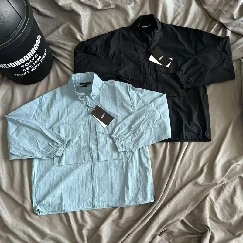 

Японские Wildthings с несколькими карманами, повседневная рабочая одежда на молнии, куртка для мужчин и женщин, высококачественные черные, синие, устойчивые к разрыву свободные куртки