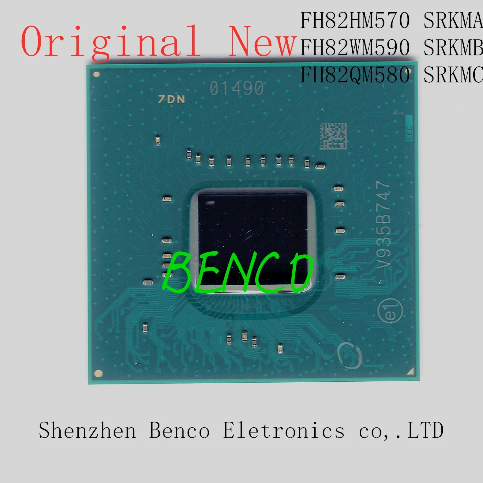 

100%New SRKMA FH82HM570 SRKMB FH82WM590 SRKMC FH82QM580 Mobile Chipsets