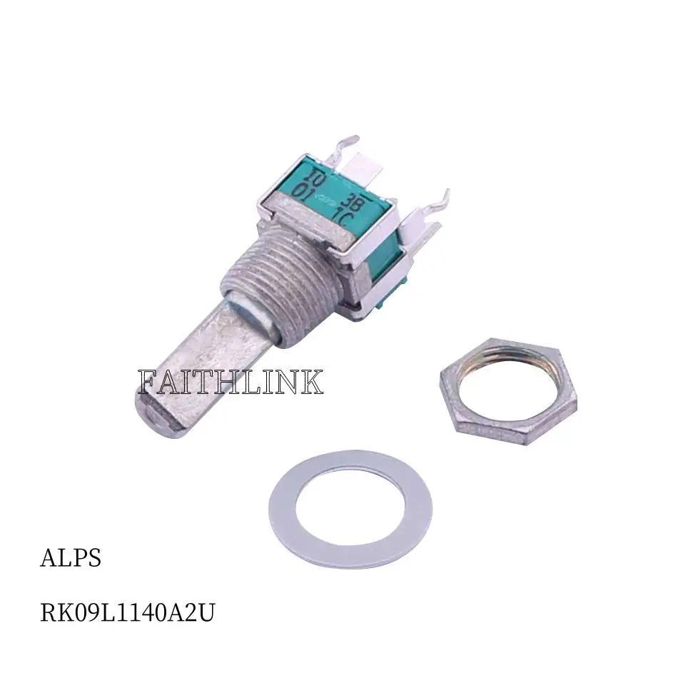 10PCS RK09L1140A2U ALPSALPINE precision potentiometer B10K single coupling length of 20mm