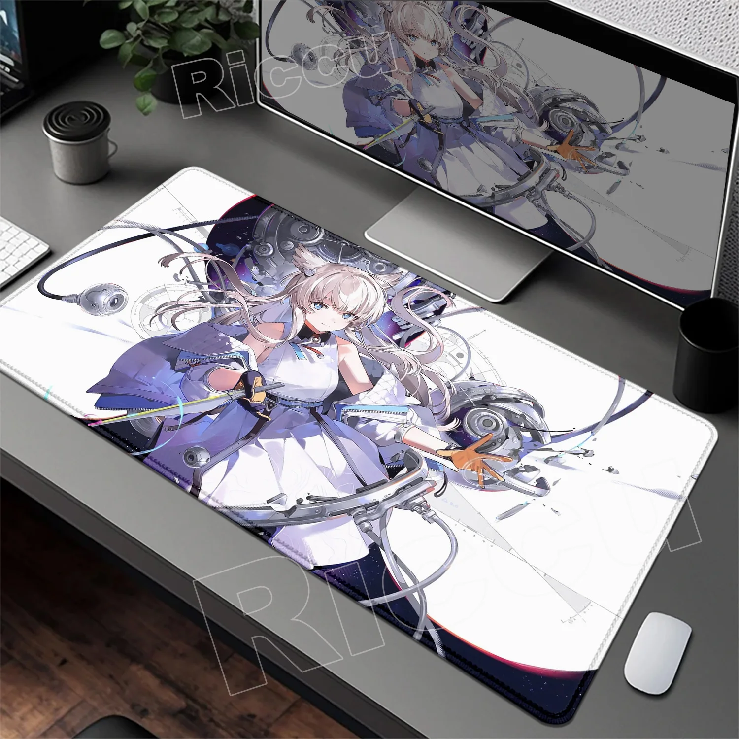 

New Game Arknights-endfield Mouse Pad Non-slip Rubber Gaming Mouse Pad Large Mousepad PC HD Desktop Decoration Office Mouse Mat