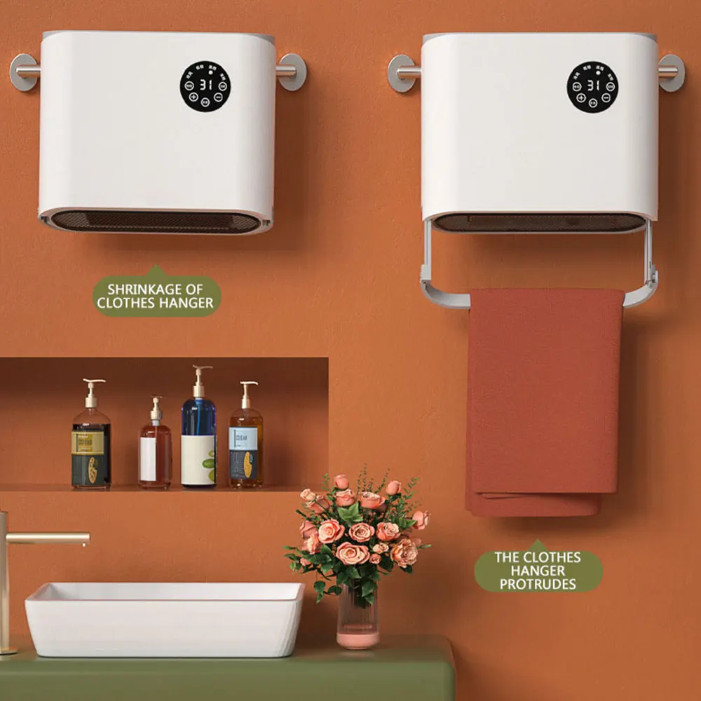 욕실 히터 벽걸이 형 소형 가정용 에너지 절약 열전 히터 Grzejnik Elektryczny