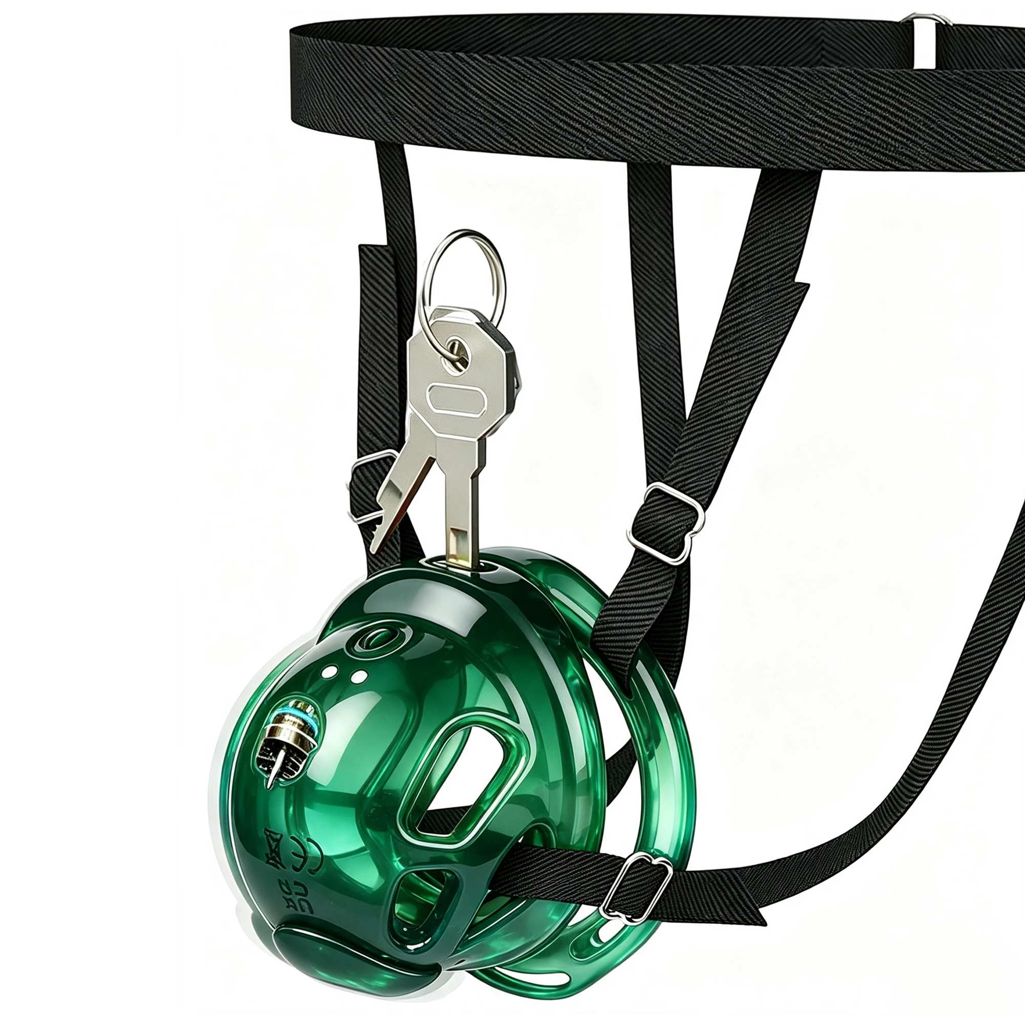 High Quality  Micro Silicone Chastity Cage with Anal Plug Remote Control Adult Sex Toy for Men Urethral Lock 6 Size Peins Ring