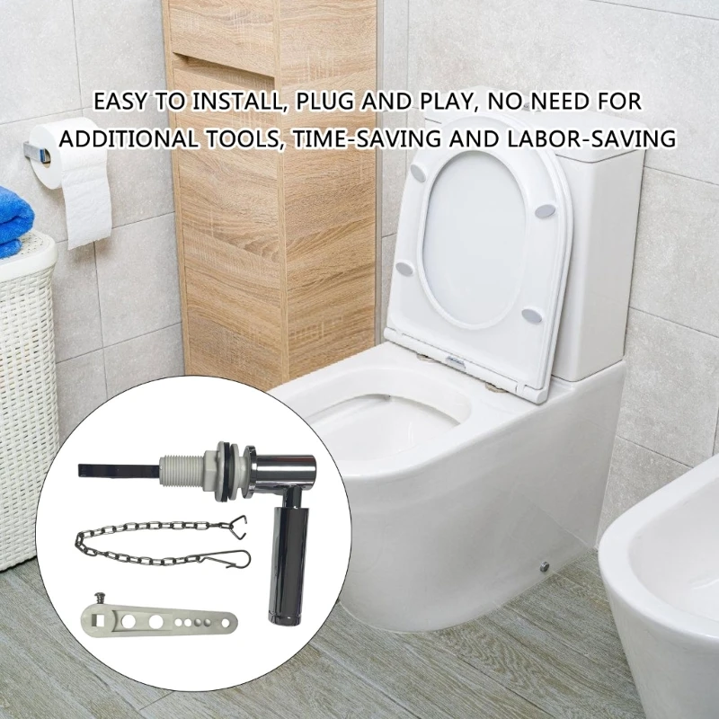 Bathroom Toilet Flush Lever Handle Heavy Duty Toilet Tanks Flushers Handle