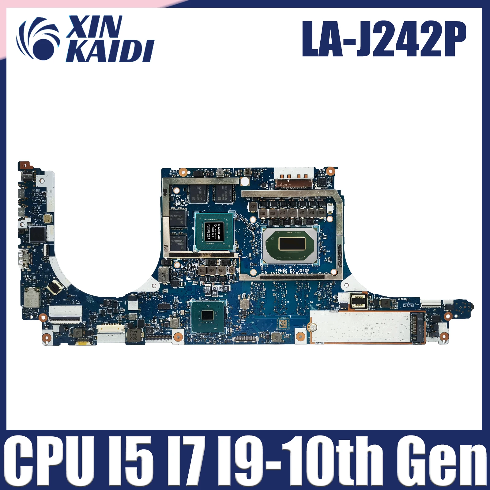 

LA-J242P Mainboard For HP ZBOOK G7 Laptop Motherboard CPUI5 I7 I9-10th Gen N19P-Q1-A1 16GB RAM M12873-601 M12874-001 M12878-001