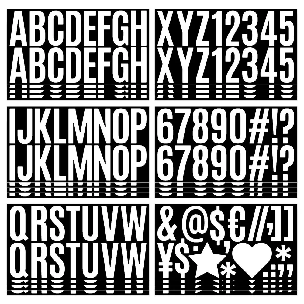 6Pcs/Set 2.5 Inches Waterproof 26 Alphabet Stickers Colorful Stickers for Grad Cap Decoration DIY Crafts Making Supplies