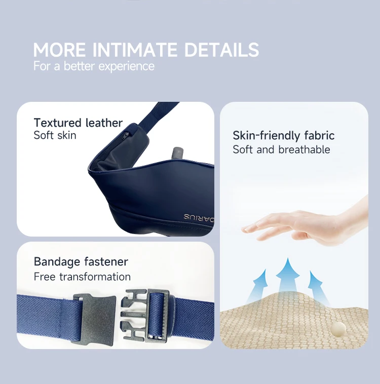 Darius Massaggiatore elettrico multifunzionale per collo e spalle con funzione di calore Nuovo prodotto