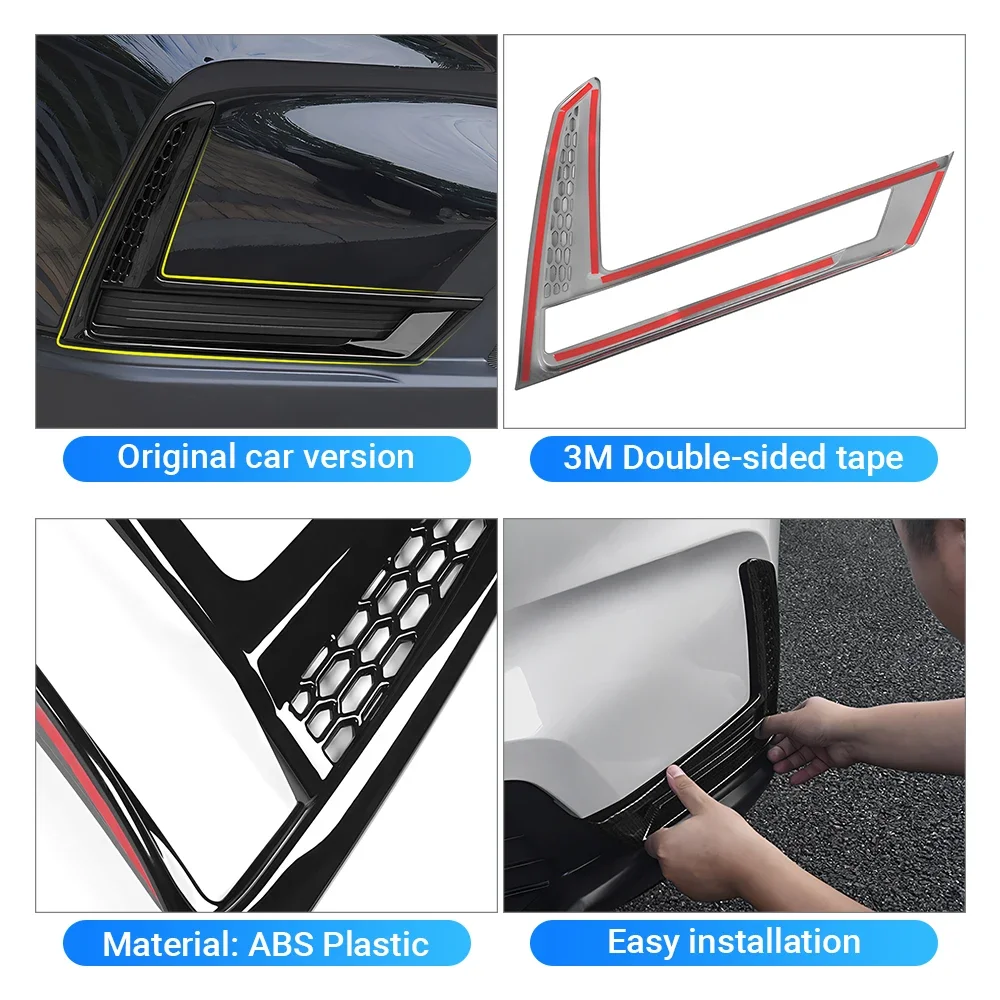الجبهة الضباب إطار المصباح الزخارف لهوندا CR-V 2023 2024 2025 CRV 6th Gen الهجين ألياف الكربون ABS سيارة فوجليت غطاء الملحقات
