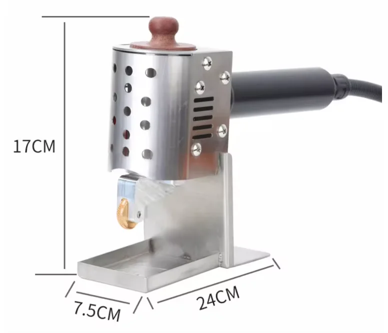 Double-sided hand-push hot melt adhesive machine, dedicated to moon cake boxes, handbags, photo albums, shoes and corner bonding