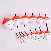 5pcs Foam Fishing Floats EVA Fish Floats Bait Fishing Buoys 2g/3g/5g/10g/15g/ 20g/35g/40g/60g Buoy Flotador Fishing Accessories