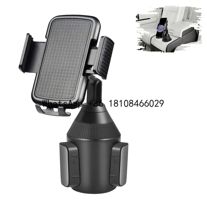

Cup Holder Phone Mount for Car, Car Cup Holder Phone Mount 360 Degree Rotation Cell Phone Holder Compatible with All Smartphones