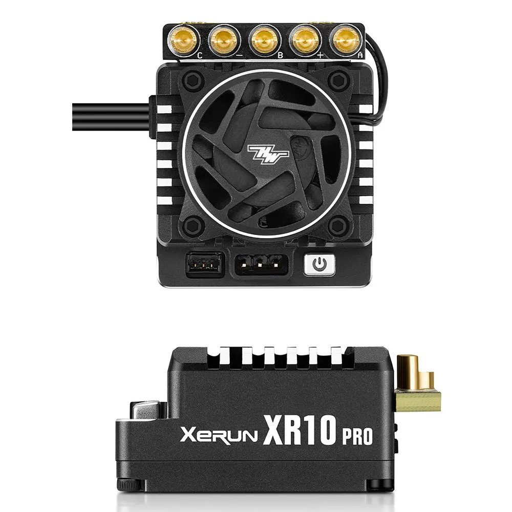 HOBBYWING XeRun XR10 Pro G3 G3X 160A Sensored Brushless ESC 2S for 1/10 RC Touring Drift Buggy Stock Modified Racing Car