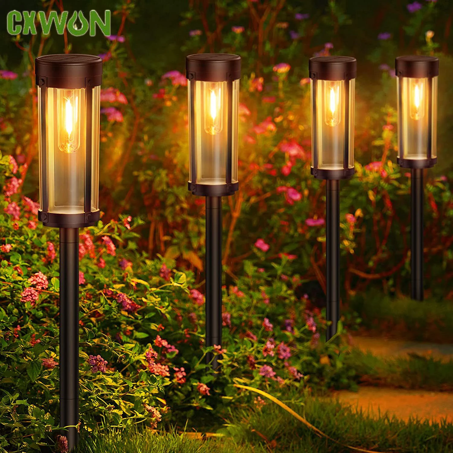 

Outdoor Solar Light IP65 Waterproof Landscape Garden Decorative 2025 Ground Light for Lawn Patio Patio Terrace Walkway Lights