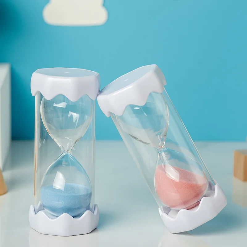 

Creative Color Hourglass Timer Fall-resistant Children's Desktop Ornaments Simple Quicksand Bottle Gift Hourglass Timer