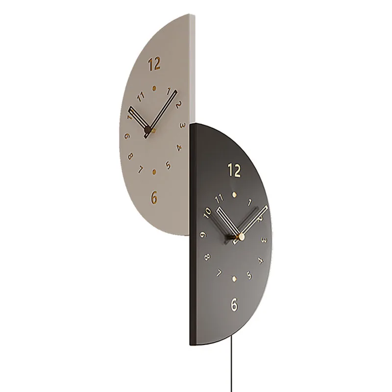 Minimalist Restaurant Wall Clocks Living Room Korean Kitchen Interior Bedrooms Clock Wall Large Orologio Da Parete Wall Decor