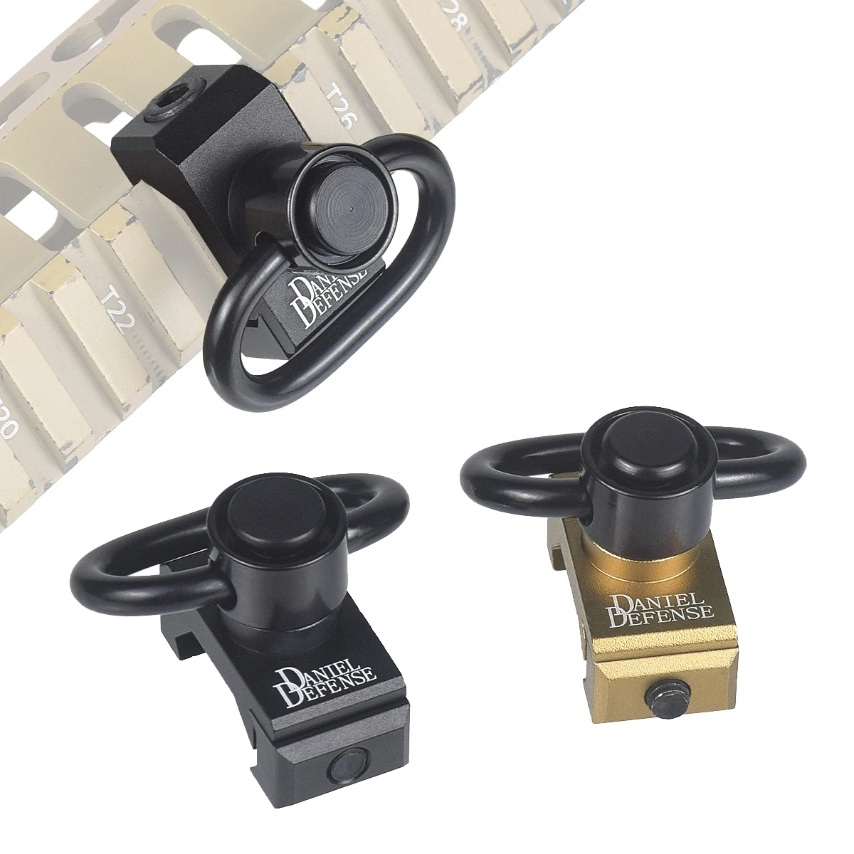 حار حزام معدني مشبك RSA GBB QD فصل سريع حبال قطب ل MLOK Keymod 20 مللي متر Pictinny السكك الحديدية BCM CQB بندقية حبال جبل AR15 AK