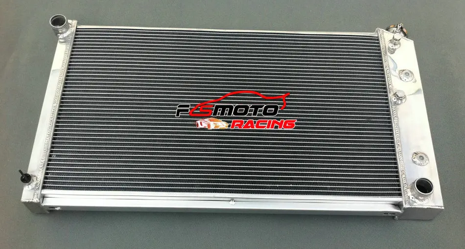 3 Row Aluminum Radiator For 1966-1980 GM / Chevrolet AT/MT Buick Electra 1980 1981 1982 1983 1984 1985 AUTO/MANUAL