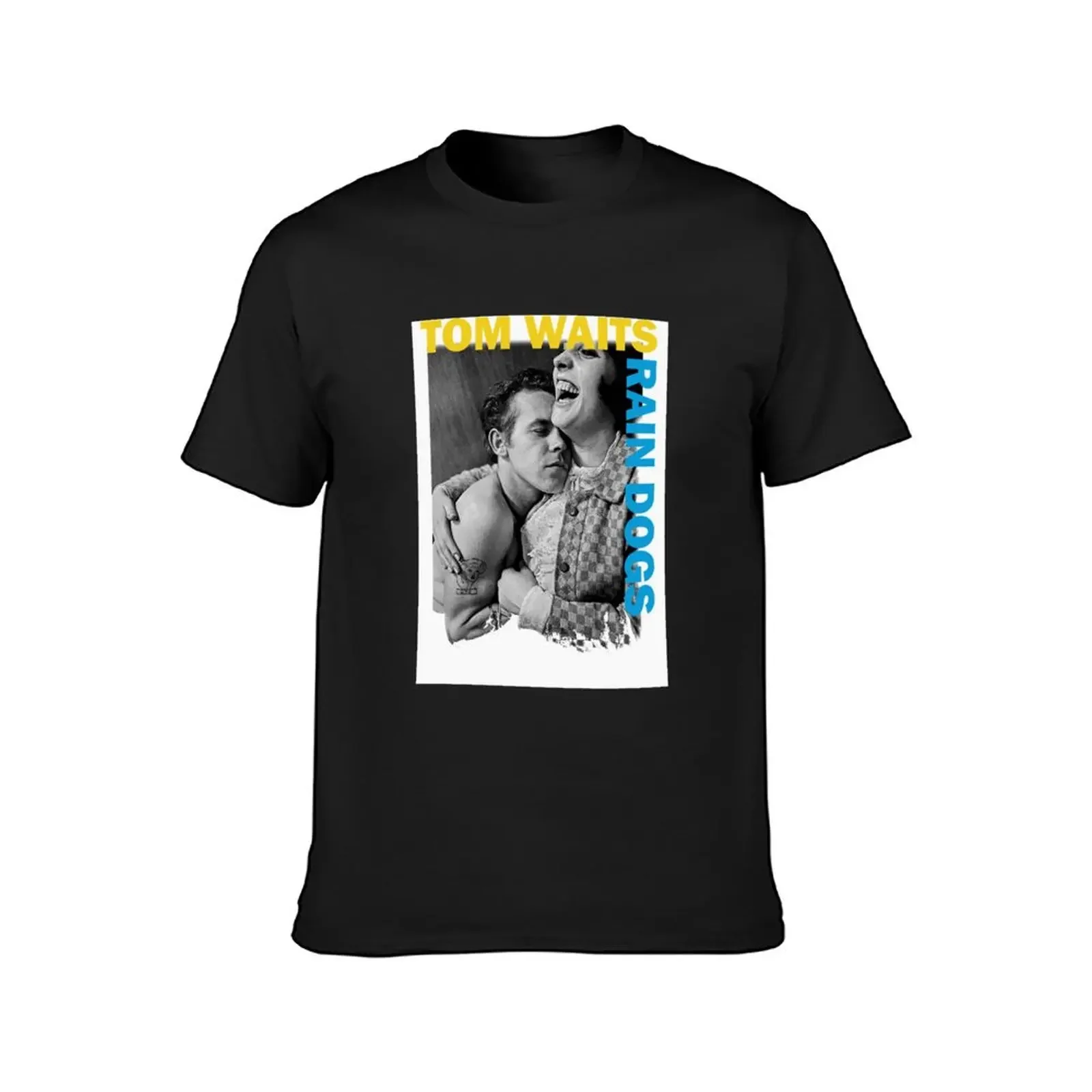 Tom Waits T-Shirt Short sleeve tee summer top funny costumes clothing for men