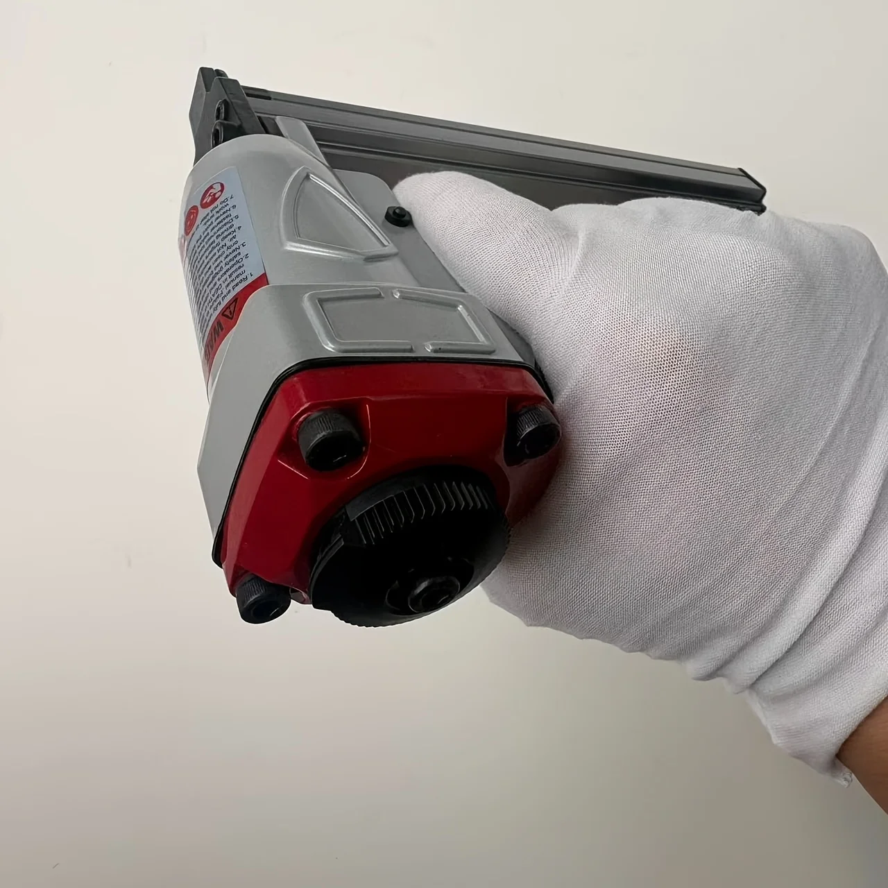 2026 New High-Quality 1013J Pneumatic Staple Gun, 20GA Heavy-Duty F-Type Wide Crown Stapler, Thickened Body, 6-13mm Staple Lengt