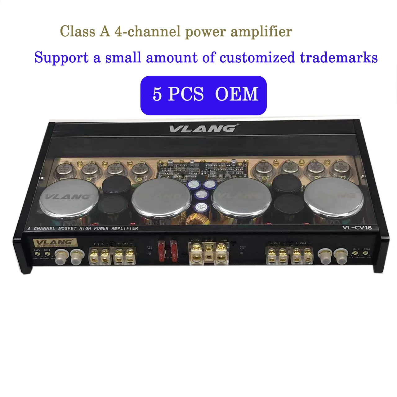 GELONG Factory produces power amplifier Class A power amplifier 4 channel high power VL-CV16