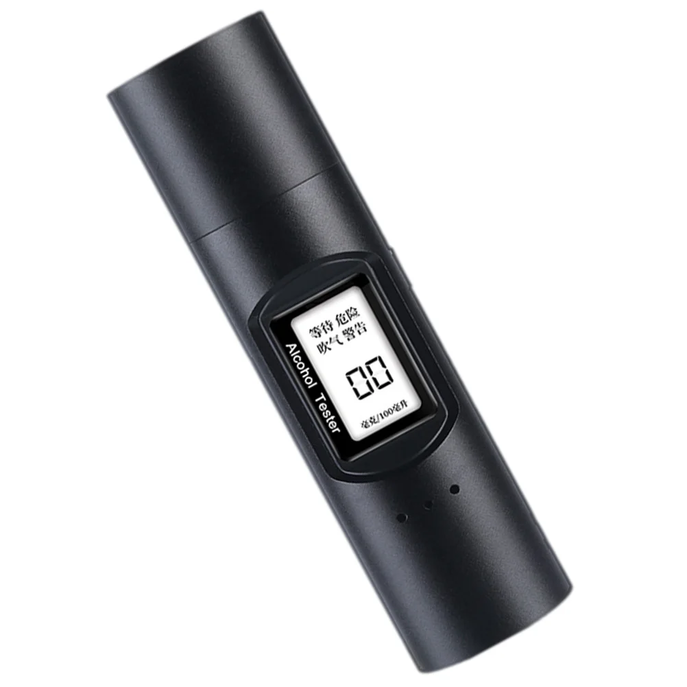 

Alcohol Tester Breathalyzer Handheld Tool Durable Simple Design Effective Car Supplies Acohol Analyzer Aluminium Alloy