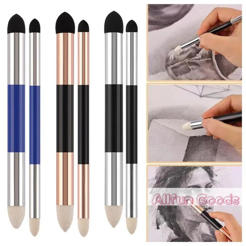 [TG835]1/2 Pcs Double Headed Sketch Wiper Blenders Set Paper Art Blenders Drawing Erasers Sketching Drawing Tools For Artists