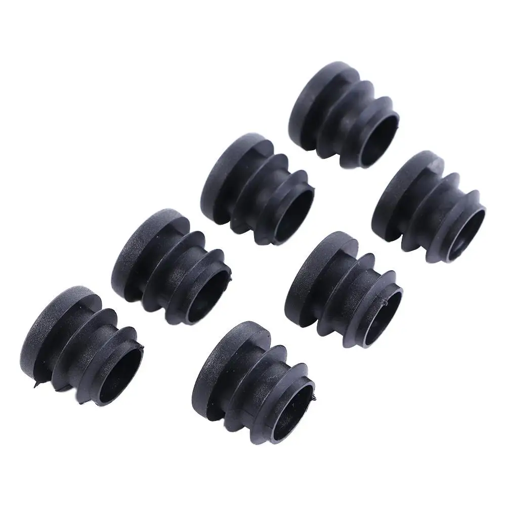 Round 10Pcs Blanking End Cap Home Chair Pipe Floor Protector Furniture Leg Plug Tube Insert Plug Hole Cover