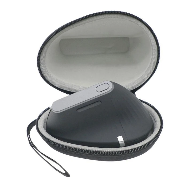 Ochronna torba do przechowywania pionowej myszy bezprzewodowej MX Etui transportowe pianki EVA kieszenią na akcesoria