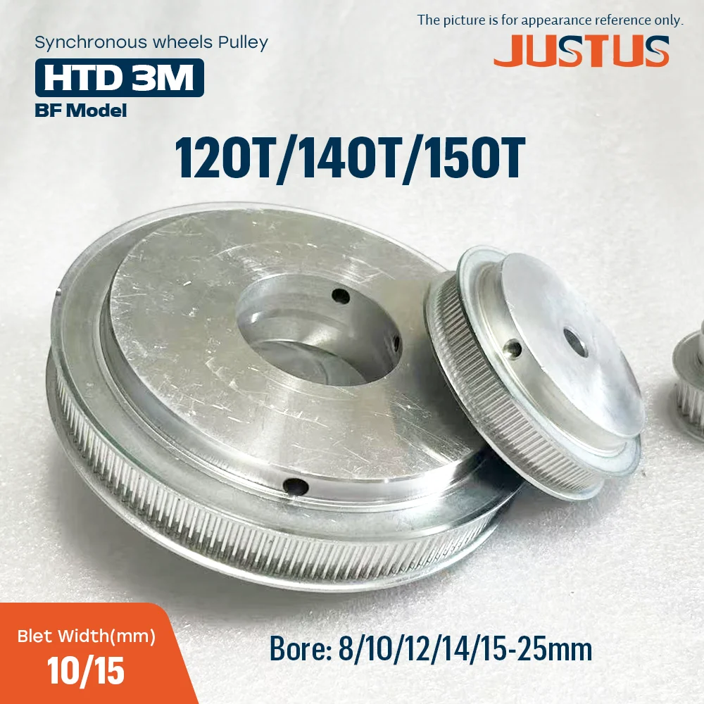 htd-3m-120t-140t-150t-bf-type-pulley-bore-8-10-12-14-15-25mm-for-belt-width-10-15mm-timing-belt-cnc-3d-printer-parts