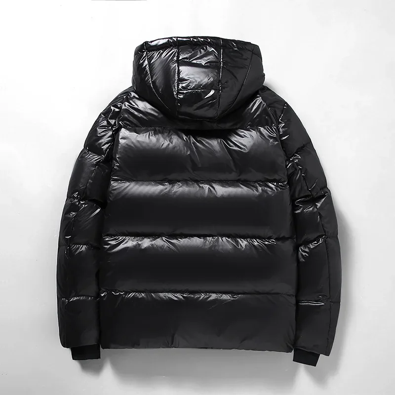 FGKKS Men Winter Down Jacket Brand New Classic Outdoor High Tech Couple Hooded Outwear Women Duck Down Parka Feather Jacket
