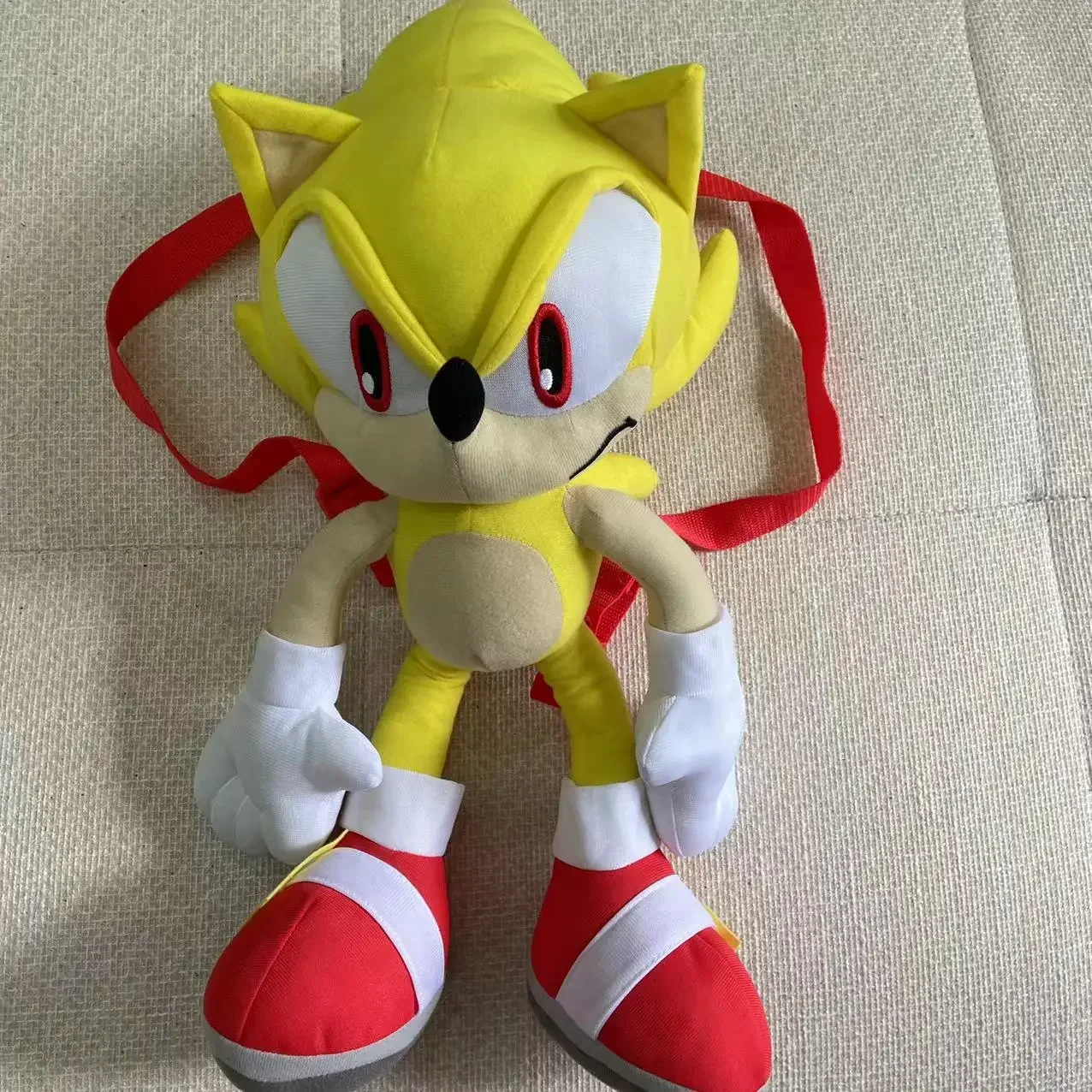 1pcs Plush Backpack Toy Large Hedg Ehog Sha Dow Knuckles Echidna Kids Fans Halloween Christmas Gift