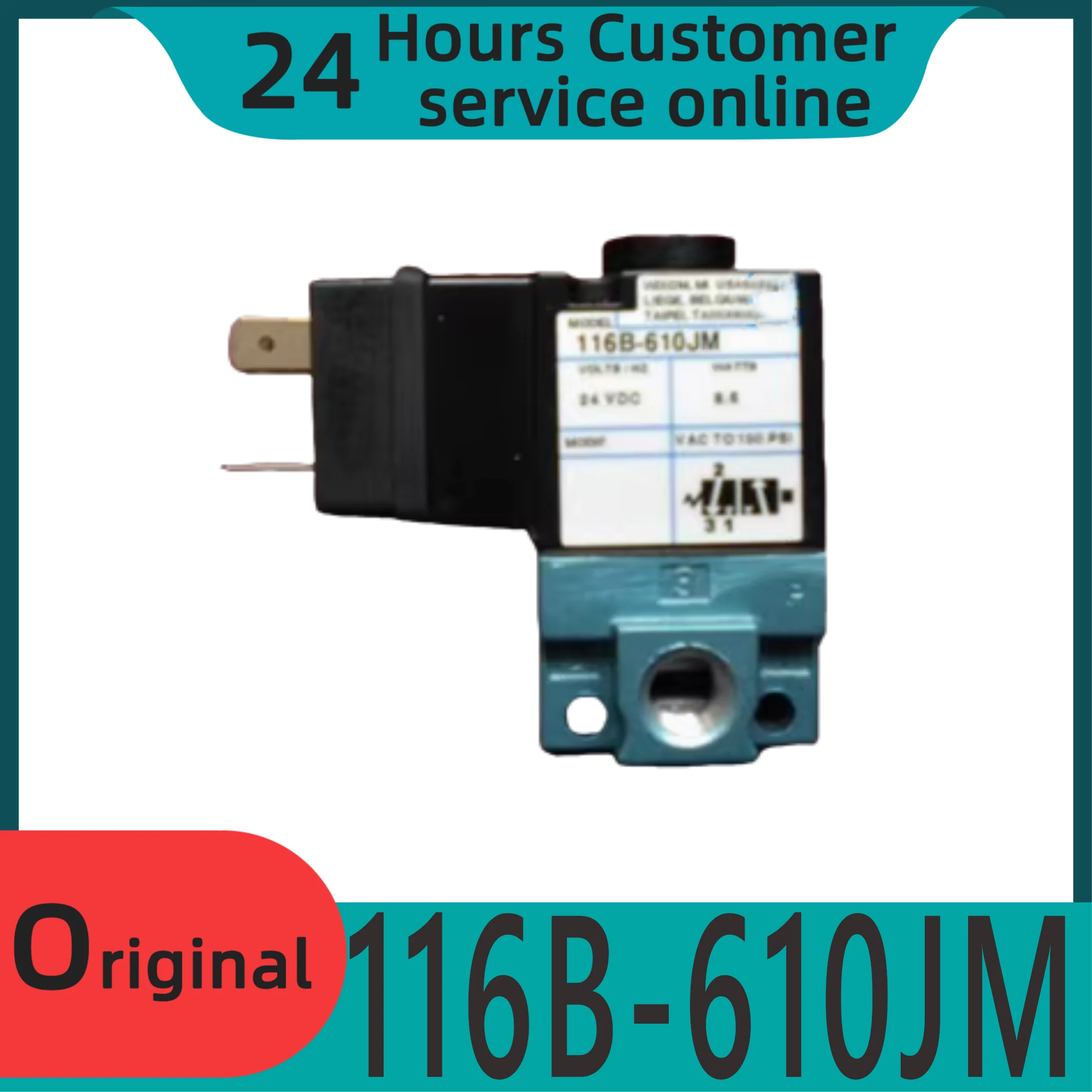 

Совершенно новый оригинальный электромагнитный клапан 116B-610JM.